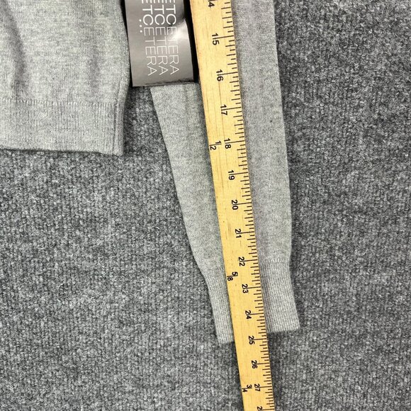 $225 Etcetera Womens Button up Cardigan Geometric Sweater Long Sleeve SZ M - Picture 5 of 7